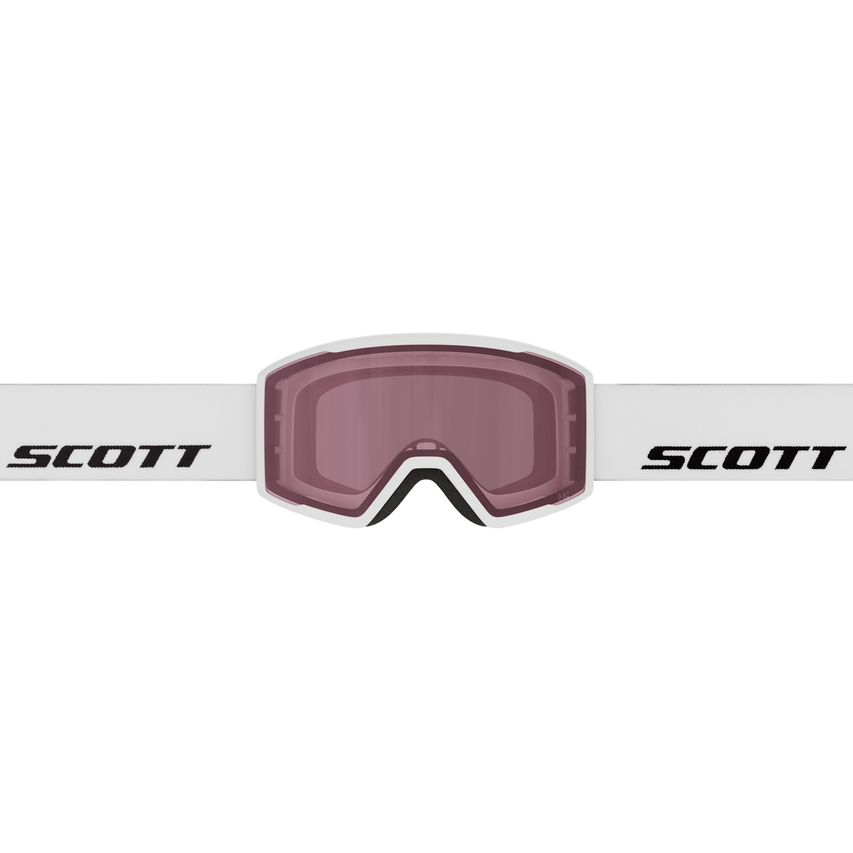 SCOTT Trace Skibrille White - Rose S2 – Ansicht 2