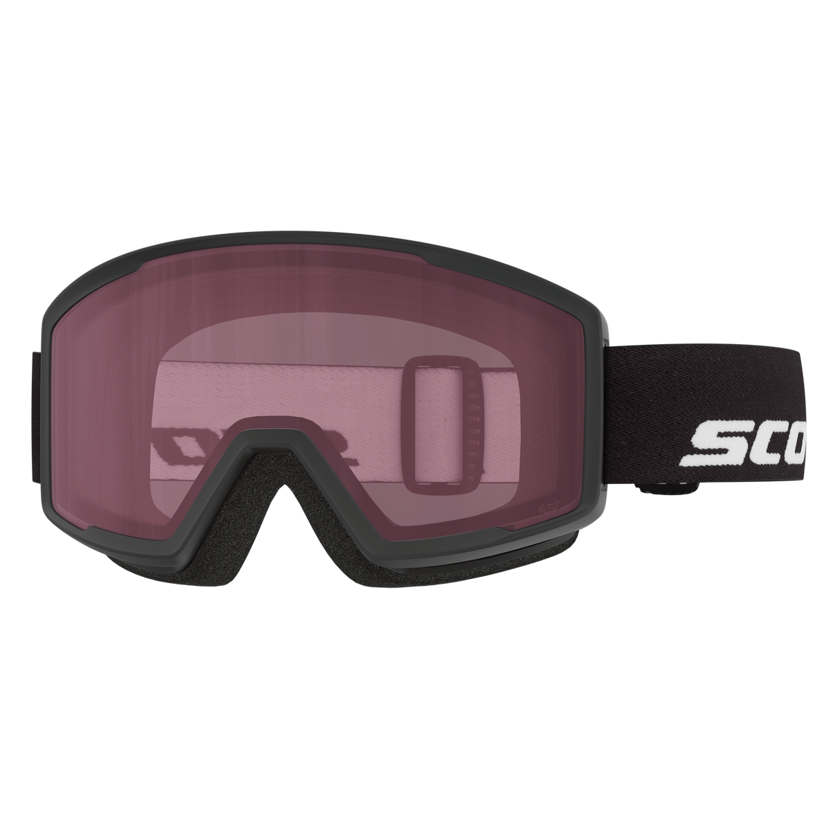 SCOTT Trace Compact Skibrille Black - Rose S2 – Ansicht 1