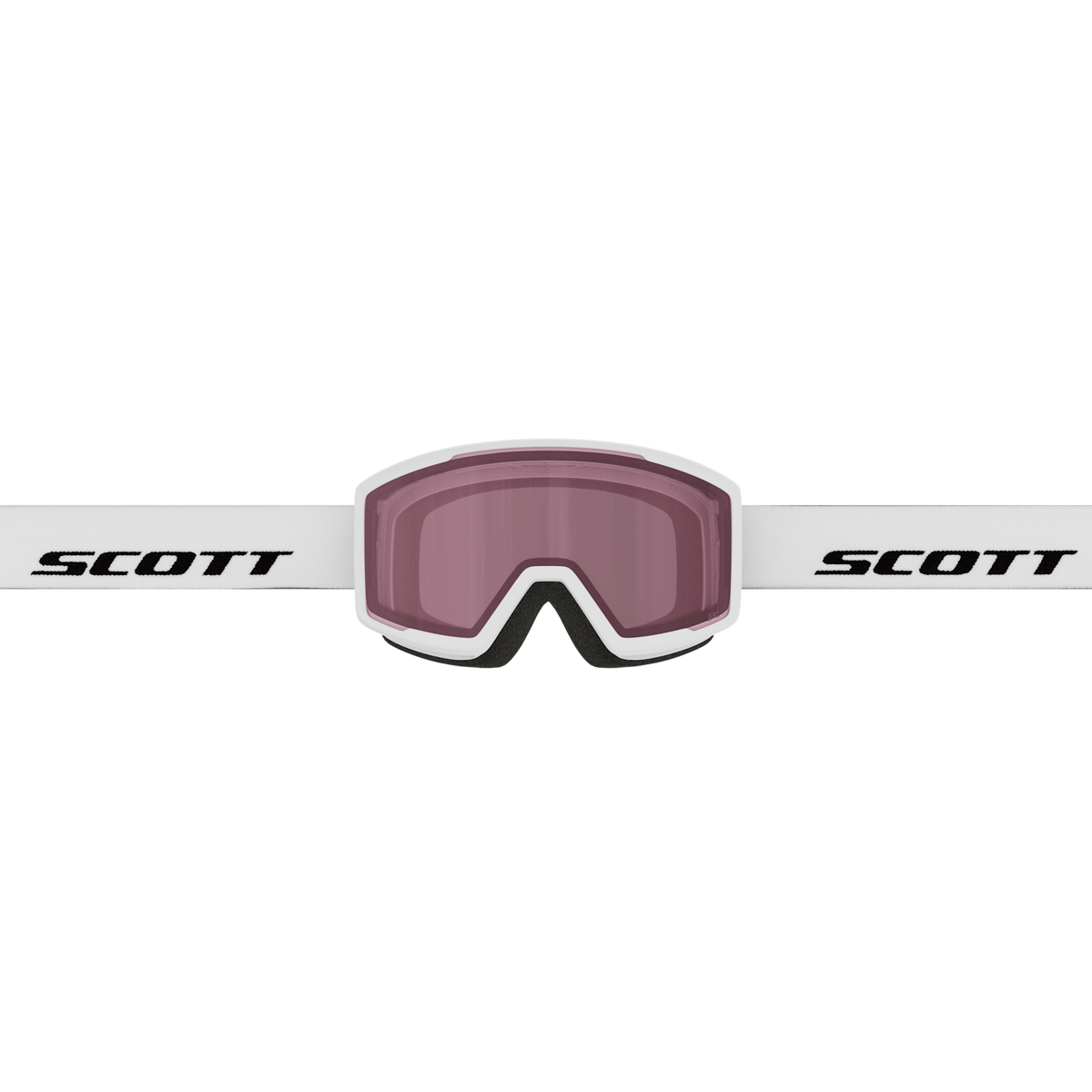 SCOTT Trace Compact Skibrille White - Rose S2 – Ansicht 2