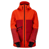 Giacca da sport invernali SCOTT Ultimate Dryo Utility da donna, colore Turbo Red - Toasted Red, vista frontale