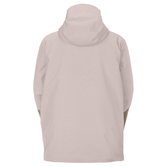 Giacca da sci SCOTT Ultimate Dryo Utility da donna, colore Wax Pink - Vista posteriore in Portobello Beige