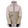 Giacca da sci SCOTT Ultimate Dryo Utility da donna, colore Wax Pink - Portobello Beige, vista frontale
