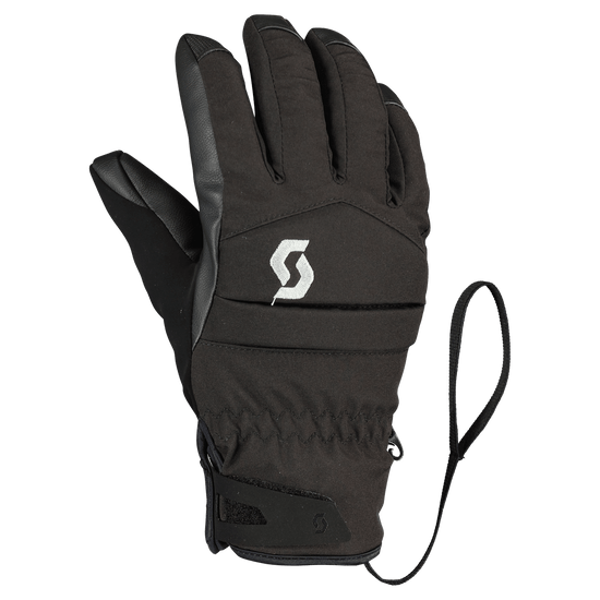 SCOTT Ultimate Hybrid Women's Winter Sports Gloves – Black – Front View