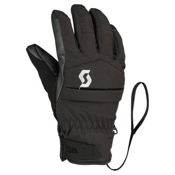 SCOTT Ultimate Hybrid Women's Winter Sports Gloves – Black – Front View