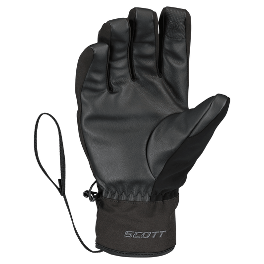Gants de sports d'hiver SCOTT Ultimate Hybrid pour homme – Noir – Vue de dos