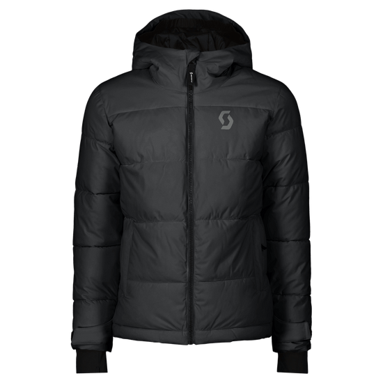 Giacca da sci SCOTT Ultimate Warm per bambini – Nera – Parte anteriore