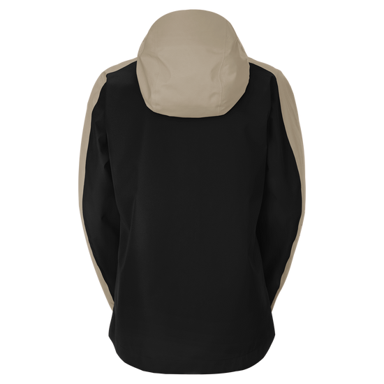 SCOTT Vertic 2.5L Waterproof Fahrradjacke Damen Portobello Beige - Black Rückansicht