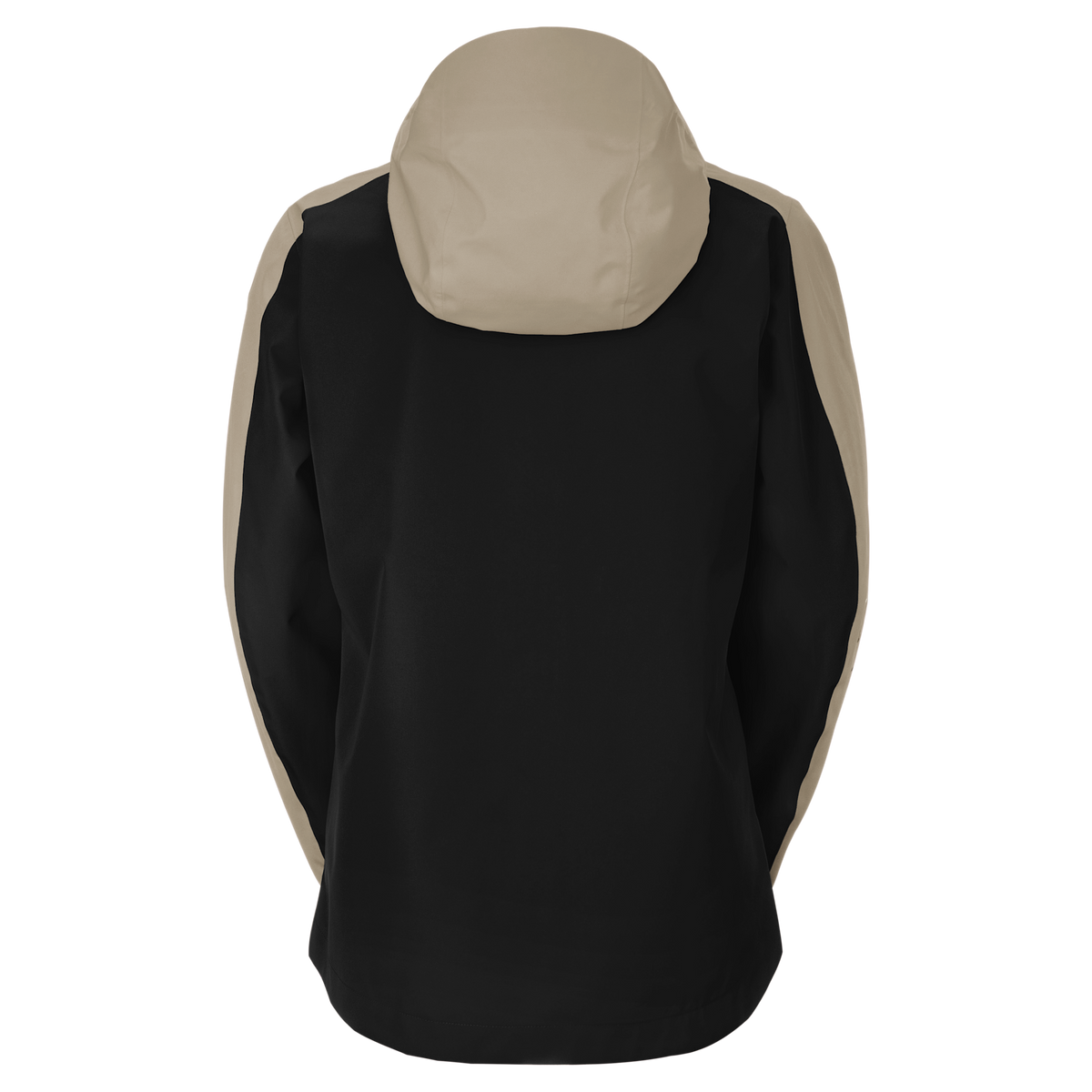 SCOTT Vertic 2.5L Waterproof Fahrradjacke Damen Portobello Beige - Black Rückansicht