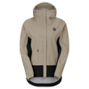 SCOTT Vertic 2.5L Waterproof Fahrradjacke Damen Portobello Beige - Black Vorderansicht