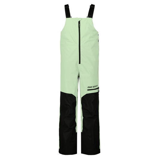Peto de deportes de invierno SCOTT Vertic Bib para niños – Vapour Green, vista frontal