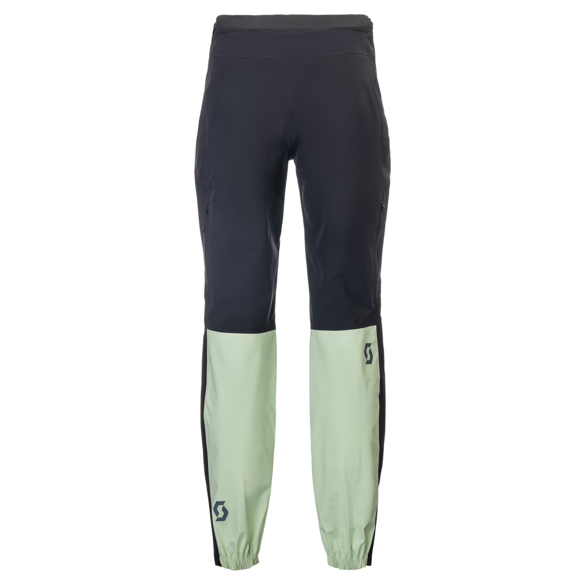 SCOTT Vertic Pro 3L wasserdichte Radhose Herren - Black - Vapour Green Rückansicht
