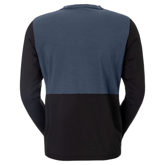 SCOTT Vertic Pro Mid Langarmshirt Herren Dusk Blue - Black Rückansicht