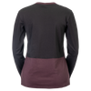 SCOTT Vertic Pro Mid Langarmshirt Damen Cocoa Red - Black Rückansicht
