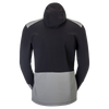 SCOTT Vertic Pro Warm Fahrrad-Hoodie Herren Black - Fog Blue Rückansicht
