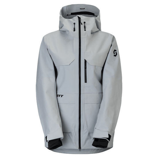 Chaqueta de deportes de invierno SCOTT Vertic Utility 3L para mujer, color Mist Blue, vista frontal