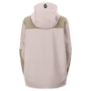 Chaqueta de deportes de invierno SCOTT Vertic Utility 3L para mujer, color Wax Pink - Vista trasera en Portobello Beige