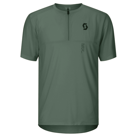 SCOTT Vertic Zip Kurzarmshirt für Herren - Kurzarm-Radtrikots bei PeakStyle
