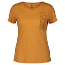 Scott W DEFINED MERINO GRAPHIC S/SL TEE - Melon Orange XS Kurzarmshirts - PeakStyle