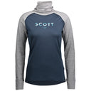 Scott W DEFINED MERINO HIGH NECK SHIRT - PeakStyle