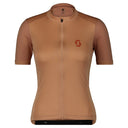 Scott W ENDURANCE 10 S/SL SHIRT - Rose Beige - Braze Orange XS Oberbekleidung - PeakStyle