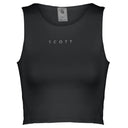 Scott W ENDURANCE CROP TOP - Black XS Oberbekleidung - PeakStyle