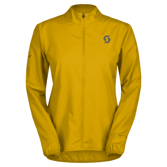 SCOTT Endurance Tech Windbreaker Damenjacke – Sundial Yellow – Vorderansicht