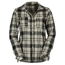 Scott W FLANNEL LS SHIRT - Dust Grey - Black XS Oberbekleidung - PeakStyle