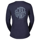 Scott W GRAPHIC L/SL TEE - Dark Blue XS Langarmshirts - PeakStyle