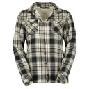 Scott W HERITAGE PILE SHIRT - Dust Grey - Black XS Oberbekleidung - PeakStyle
