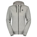 Scott W TECH WARM ZIP HOODY - Grey Melange XS Hoodies - PeakStyle