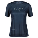 Scott W TRAIL FLOW S/SL TEE - Metal Blue - Fresh Green XS Kurzarmshirts - PeakStyle