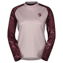 Scott W TRAIL STORM LS TEE - Cloud Pink - Wild Red XS Langarmshirts - PeakStyle
