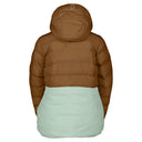 Scott W ULTIMATE WARM JACKET - Bread Brown - Fresh Green XS Jacken - PeakStyle