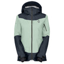 Scott W VERTIC RIPSTOP 3L JACKET - Dark Blue - Fresh Green XS Wintersportjacken - PeakStyle