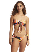 Seafolly W PALM SPRINGS TWIST TIE FRONT BANDEAU - PeakStyle