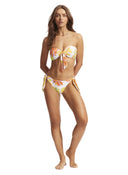 Seafolly W PALM SPRINGS TWIST TIE FRONT BANDEAU - PeakStyle