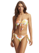 Seafolly W PALM SPRINGS TWIST TIE FRONT BANDEAU - PeakStyle