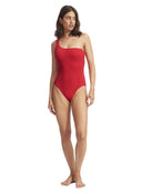 Seafolly W SEA DIVE ONE SHOULDER ONE PIECE - PeakStyle