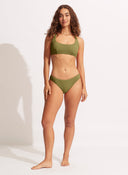 Seafolly W SEA DIVE SCOOP NECK HALTER - PeakStyle