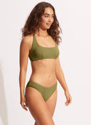 Seafolly W SEA DIVE SCOOP NECK HALTER - PeakStyle