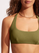 Seafolly W SEA DIVE SCOOP NECK HALTER - PeakStyle