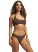 Seafolly W SEA DIVE SCOOP NECK HALTER - PeakStyle