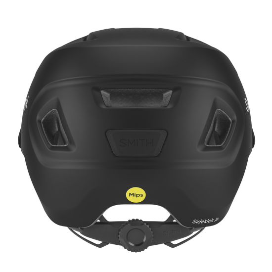 SMITH Sidekick Jr. Mips Kinder Mountainbike Helm – Matte Black – Rückansicht