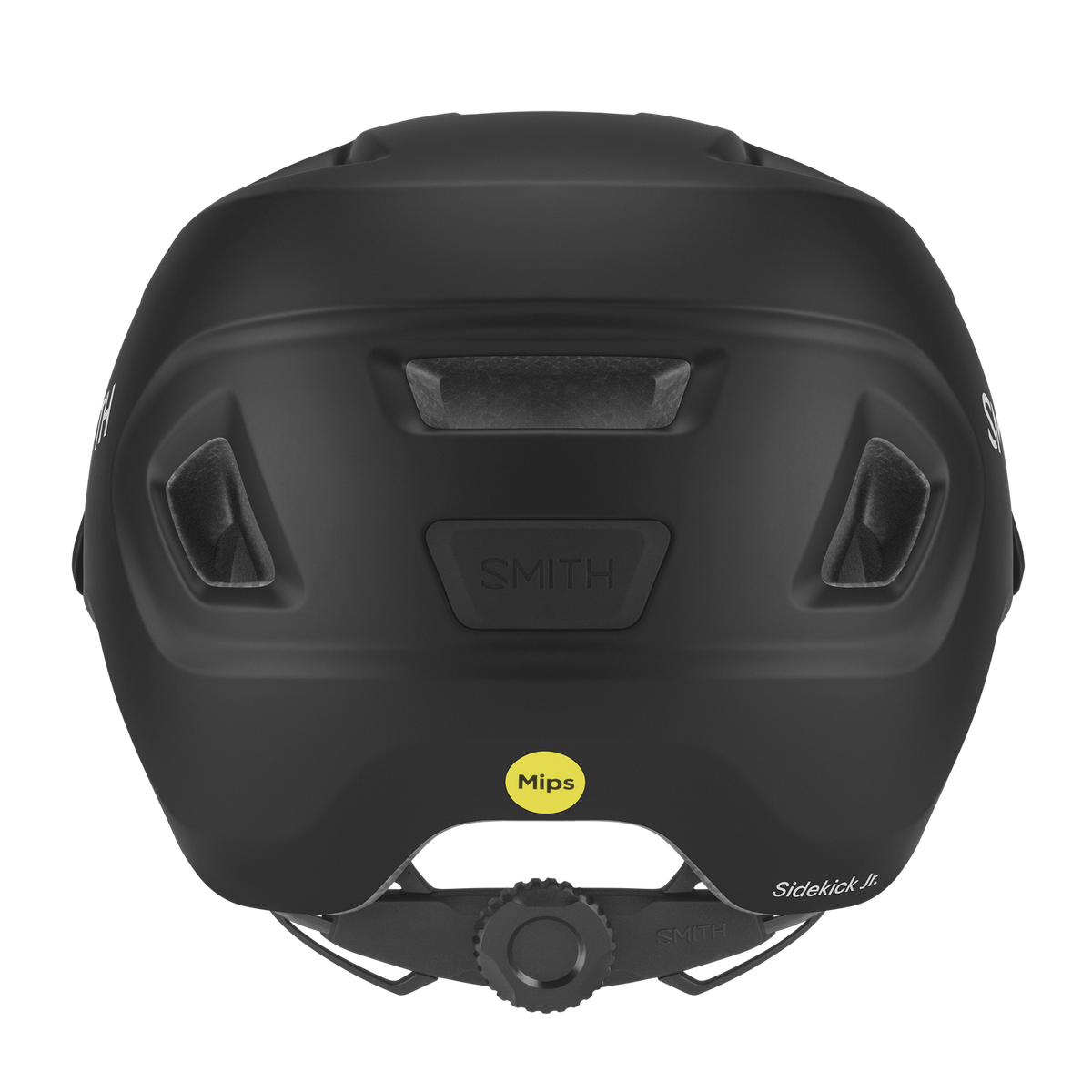 SMITH Sidekick Jr. Mips Kinder Mountainbike Helm – Matte Black – Rückansicht