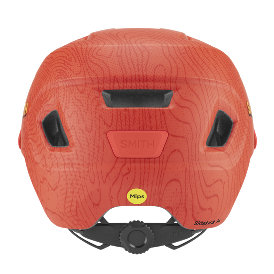 SMITH Sidekick Jr. Mips Kinder Mountainbike Helm – Matte Blaze – Rückansicht