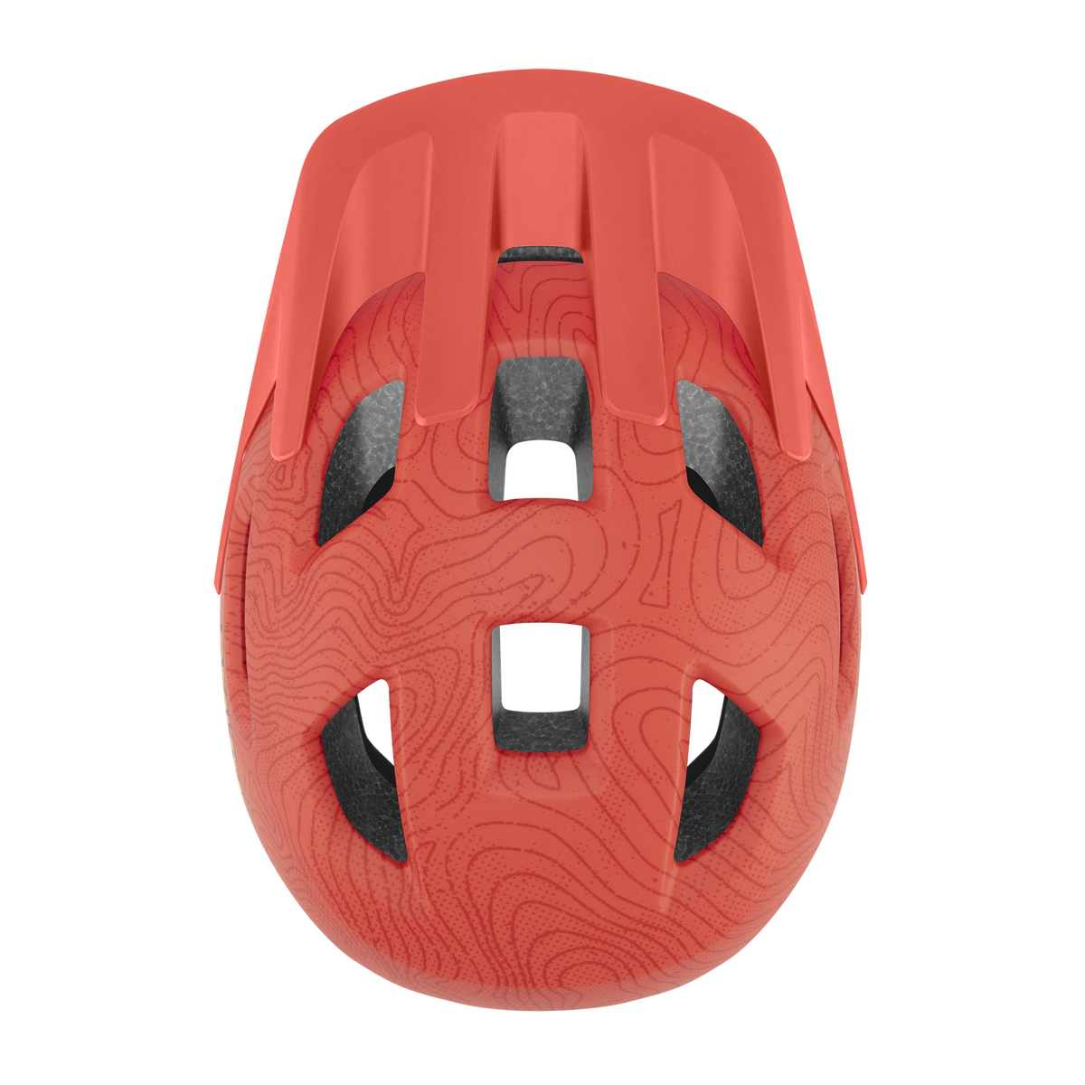 SMITH Sidekick Jr. Mips Kinder Mountainbike Helm – Matte Blaze – Draufsicht