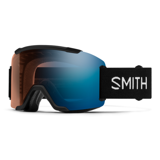 SMITH Squad2 – Black – ChromaPop Pro Photochromic Blue Mirror (S1–S4) – ohne Zusatzglas