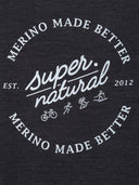 Super.Natural M SIGNATURE CONTRAST CREW - PeakStyle