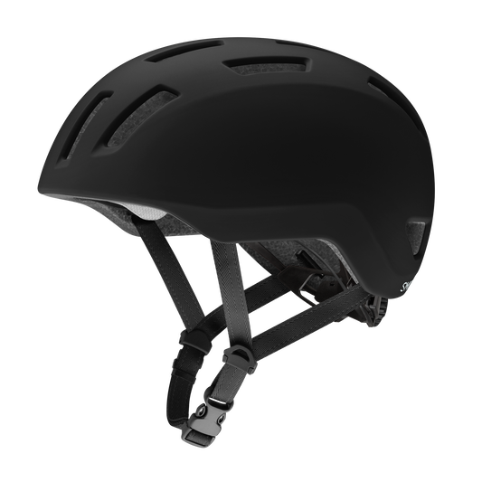 SMITH Transit Jr. Mips Kinder Fahrradhelm – Matte Black – Produktansicht