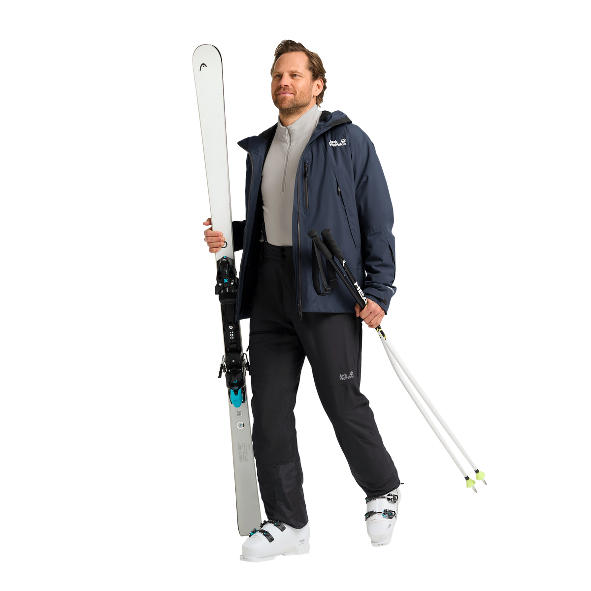 Jack Wolfskin FLOWLINE PRO 2L Skihose Herren Black – Studio 3